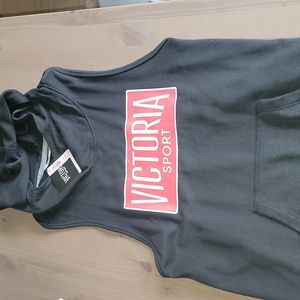 Victoria secret sleeveless hoodie